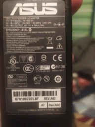 Зарядное устройство для ноутбука блок питания Asus 19V 3.42A 65W 5.5 х 2.5mm (531203526) cетевой адаптер фото от покупателей 2