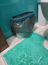 Відро для сміття 10 л маленьке вузьке без кришки пластикове MVM BIN-08 10L BLUE фото від покупців 4