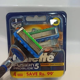 Сменные картриджи для бритья (лезвия кассеты) мужские Gillette Fusion 5 Proglide Power 4 шт фото от покупателей 7