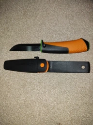 Нож для тяжелых работ Fiskars с точилом (1023619/156018) фото от покупателей 4