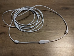 Кабель-удлинитель Atcom USB 2.0 AM/AF 2 Ferite 5 м White (4717) фото от покупателей 2