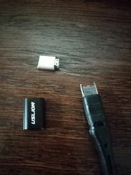 Кабель USB Type-C - USB (1m) провод быстрой зарядки для телефона USLION US0125 Red фото от покупателей 1