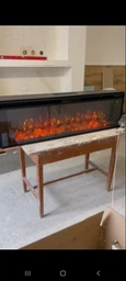 Линейный электрокамин ArtiFlame AF60 с эффектом живого пламени 4 цвета со звуком с обогревом