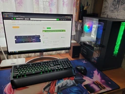 Клавиатура проводная RZTK KB 420 RGB USB фото от покупателей 16