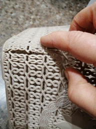 Корзина з кришкою глубокая ASUDE Plastik 12л, коричневий (ASD172-кор) фото от покупателей 1