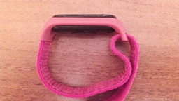 Ремінець нейлоновий MRK для фітнес браслета Xiaomi Mi Band 6/5/4/3 Червона камелія (mrk7513) фото від покупців 1