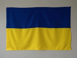 Флаг Украины государственный уличный габардин Trend 91 х 136 см Сине-желтый фото от покупателей 9