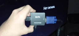 Конвертер VGA на HDMI VGA2HDMI 5027, зі звуком фото від покупців 2