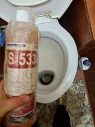 Профессиональное кислотное средство LAKMA Profibasic S533 для удаления ржавчины и известковых отложений на унитазах, писсуарах и биде S 533 1л (3025) фото от покупателей 2