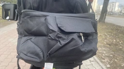 Сумка-органайзер для дитячої коляски Rudik Сірий 33 фото від покупців 7