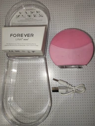 Электрическая щетка для лица FOREVER Lina Mini 5051 4363, розовая фото от покупателей 1