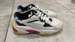 Buty sportowe męskie z siatką na platformie do kostki Puma LqdCell Extol World 36861101 44 28.5 cm Białe (4063696495747)