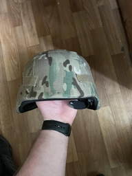 Чехол кавер на шлем типа MICH 1 мультикам фото от покупателей 4
