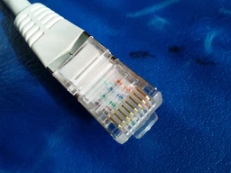Патч-корд Kingda 0,25 м, FTP, cat.5e, RJ45, мідь, сірий, PAFT4025 фото від покупців 8