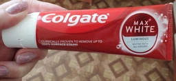 Зубна паста Colgate Max White Luminous 75 мл (8714789867632) фото від покупців 6