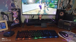 Подставка для настольного монитора MOOJAY с игровой подсветкой RGB и концентратором 4 x USB 3.0 фото от покупателей 10
