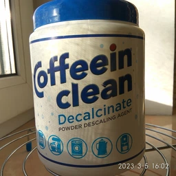 Засіб для видалення накипу Coffeein Clean Decalcinate, порошок, 900 гр. фото від покупців 2