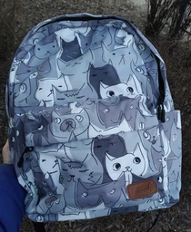 Рюкзак 2E TeensPack 13" Cats Grey (2E-BPT6114GC) фото від покупців 1