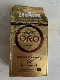 Кофе молотый Lavazza золотой, эконом упаковка для итальянского рынка qualita oro 100% arabica, 3x250 г фото от покупателей 19
