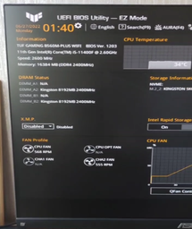Материнская плата Asus TUF Gaming B560M-Plus Wi-Fi (s1200, Intel B560, PCI-Ex16) фото от покупателей 15