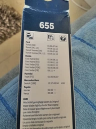 Щетка стеклоочистителя Bosch Robert Twin (655) 650/550 мм 2 шт (3 397 010 302)