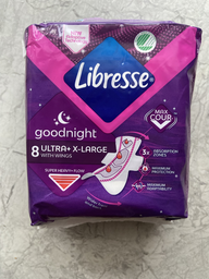 Прокладки гігієнічні Libresse Ultra Goodnight X-Large Нічні 7 крапель 16 шт (7322540984217)