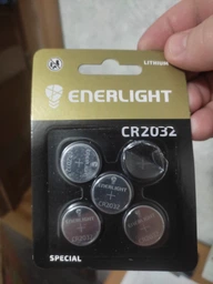 Батарейка Enerlight Lithium CR 2032 Bli 5 шт (70320105) фото от покупателей 3