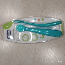 Ложка Chicco м'яка для дівчаток 6м+ 2 шт (06828.11)