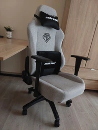 Кресло для геймеров Anda Seat Phantom 3 Size l Dark Gray Fabric (ad18y-06-gb-f) фото от покупателей 1