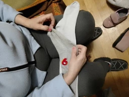 Дитячі колготки 4-6 років бавовняні для дівчаток DUNA 4398 110-116 см Вишневі (4823094633543) фото від покупців 9