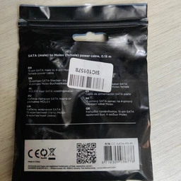 Кабель Cablexpert Molex F - SATA 0.15 м (CC-SATA-PS-M)