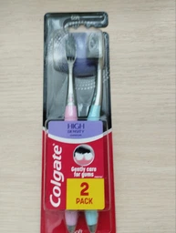 Зубная щетка Colgate High Density древесный уголь мягкая 2 шт (8718951369153) фото от покупателей 5
