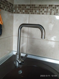 Смеситель для кухни Globus Lux SUS2-203L хром
