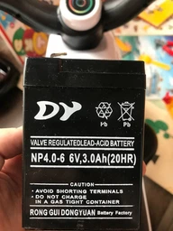 Аккумуляторная батарея EMOS B9641 AGM 6V 4Ah fast 4.7mm фото от покупателей 7