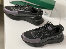 Buty na siłownię damskie Puma Wild Rider Grip LS 38440601 40 25.5 cm Czarne (4064536189260)