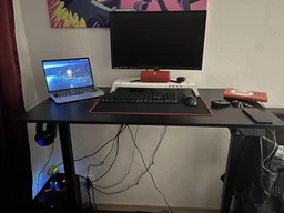 Стол с электрорегулировкой высоты RZTK eDesk 2 1200 х 600 мм Black