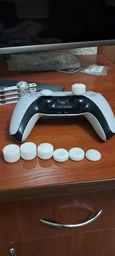 Силиконовые накладки на аналоговые стики Honson для джойстика PS5 Dualsense оранжевые комплект 8 шт фото от покупателей 16