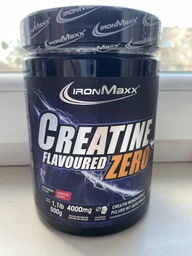 Креатин IronMaxx Creatine Flavoured ZERO 250 g (Green Apple) фото от покупателей 2