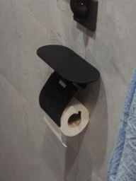 Тримач туалетного паперу HANSGROHE WALLSTORIS 27928670, чорний