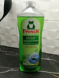 Засіб для миття посуду Frosch Зелений Лимон 1 л фото від покупців 15