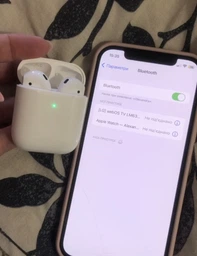 Беспроводные наушники Hoco EW25 Bluetooth TWS совместимы с Mac (macOS 10.12), Android, iPhone, iPad, iPod touch (iOS 10), Apple Watch (watchOS 3). White фото від покупців 13