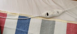 Электропростынь Electric Blanket 150х120 см, белая звезда на синем фоне (7418)