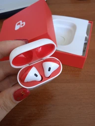 Навушники BeatBox PODS AIR 2 Wireless charging Black-red (bbpair2wcbr) фото від покупців 18