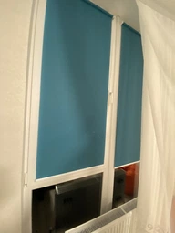 Рулонная штора лен 2148 Decoharm 65x170 см Бежевый фото от покупателей 2