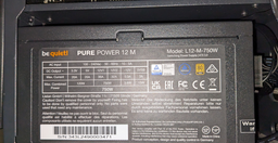 Блок живлення be quiet! PURE POWER 12 M 750W (BN343) фото від покупців 5