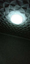 Люстра светодиодная потолочная LUMINARIA PLUTON 40W R390 SHINY 220V IP20, LED светильник с пультом ДУ фото от покупателей 5