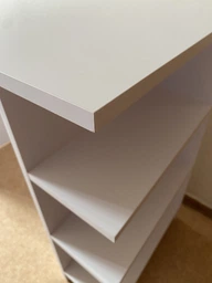 Компьютерный стол Furnigrade КС1 белый 76х100х50 фото от покупателей 3