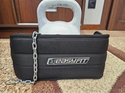 Пояс для обтяження EasyFit M-size (YL-PDO-80) чорний (ремінь з ланцюгом для обважнення) фото від покупців 8