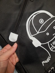 Рюкзак Music з USB що світиться в темряві фото від покупців 4