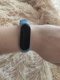 Ремешок BeCover Style Nylon для Xiaomi Mi Smart Band 5/Mi Smart Band 6 Gray-Black (BC_705423) фото от покупателей 9